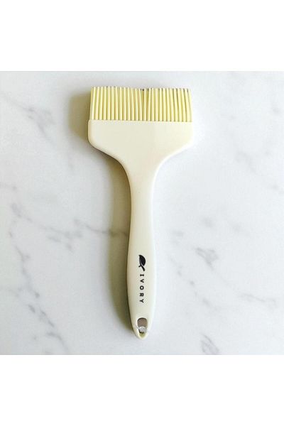 Gead Blackseries Premium Silicone Egg & Sauce Brush White