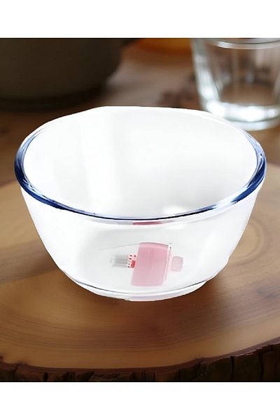 rexa 0.75 Litre Heat-Resistant Glass Oven Bowl with Lid
