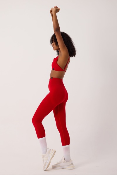 cervus Aura Spor Tayt Seamless Yüksek Bel Esnek Şekillendirici ve Toparlayıcı Tayt