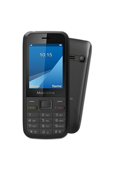 ideal STORE Κινητό τηλέφωνο Mobiwire Nakai, οθόνη 1,8 ιντσών, μία κάρτα SIM, μνήμη RAM 16 MB, δίκτυο 2G, φωτογραφική/βιντεοκάμερα