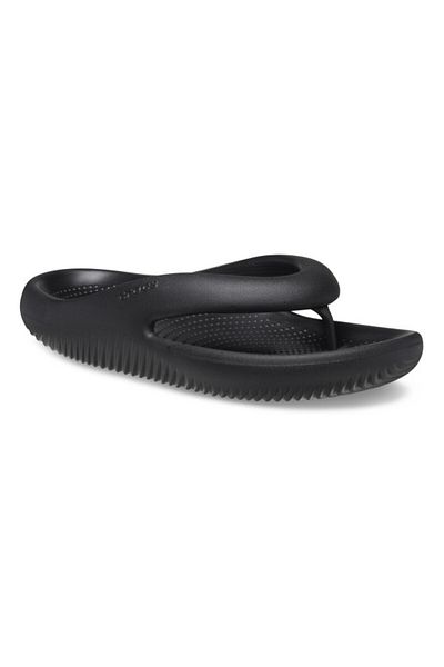 Crocs Classic Mellow Flip Black Flip Flops - Black 37-38 EU - M5/W7 US