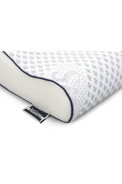 Somnart Anatomical memory pillow Somnart Silver Memory, 3D side, removable and washable cover, 30x50