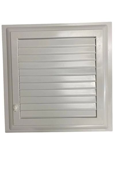 Lisinya Plastic Vent 55X65 White Bathroom WC Ventilation