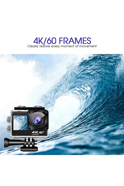 ideal STORE SuperSonic idealSTORE Multifunctional Action Camera, Dual Color Touch Screen IPS, WIFI, Resolution