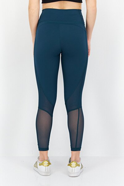 adidas Women Sportswear Fit Brand Logo Training Tight, Teal Green