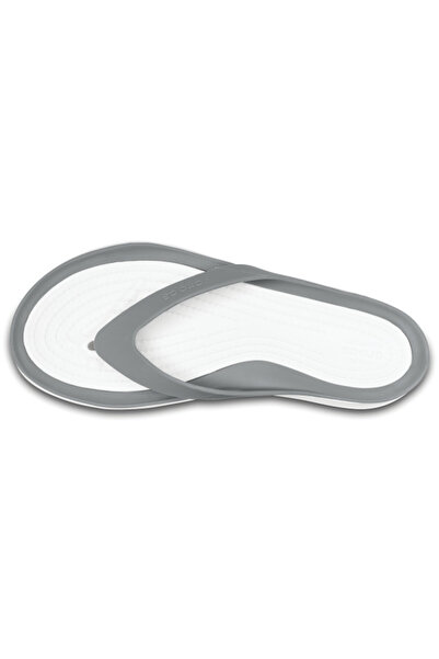 Crocs Women's Swiftwater Flip Flops - Smoke/White