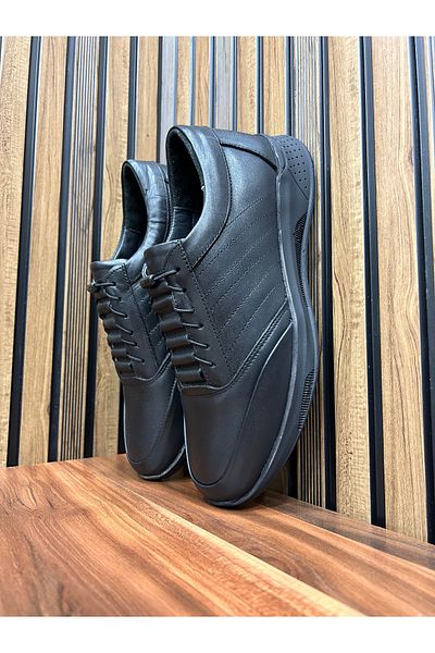 shot night Comfortable Men's Shoes with Genuine Leather Ladder