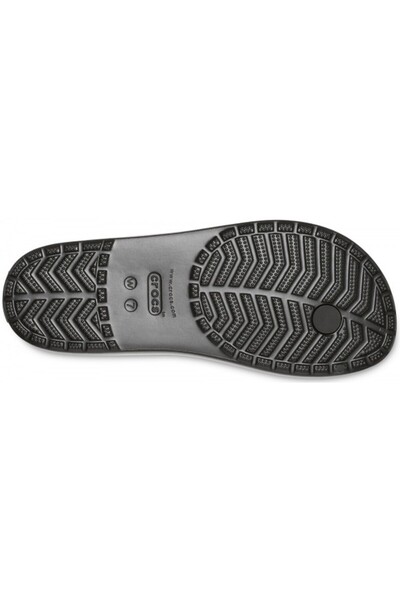 Crocs Women's Crocband Flip Flops - Black