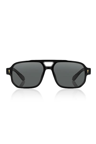 Kinary New Pilot Style Unisex Sunglasses with Uv400 Protection Black Model 1086