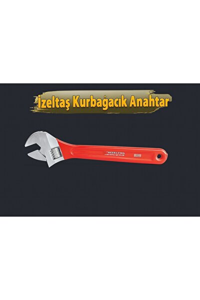 İzeltaş İzeltaş Kurbağacık Anahar 12'' Krom Kaplı Pvc İzoleli Anahtar