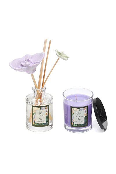 Missi Black Orchid Oda Kokusu ve Vegan Mum Hediye Seti