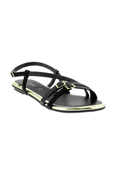 Beira Rio Women's Flat Sandals – Comfortable & Stylish Slip-On for Everyday Wear
