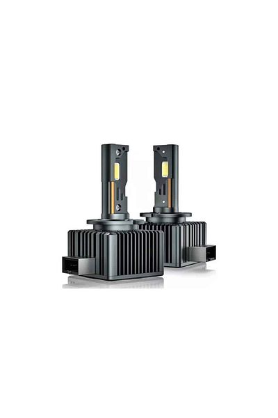 ideal STORE Set Bec Led idealStore, Putere 45W, Functioneaza pe 12V-24V, Carcasa Aluminiu, 6000K, Tip De Racire