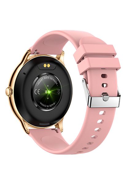 ideal STORE Ceas Smartwatch Tokio Fashion idealSTORE, Ecran Rotund LCD, UltraSlim, Apeluri Bluetooth, Android- i