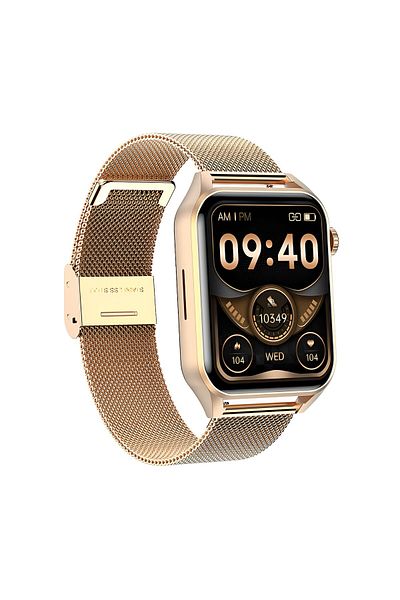 ideal STORE Smartwatch Watch Oro Collection IdealStore, 1.78 inch Touch Screen, Blueto Call and Message Receiving