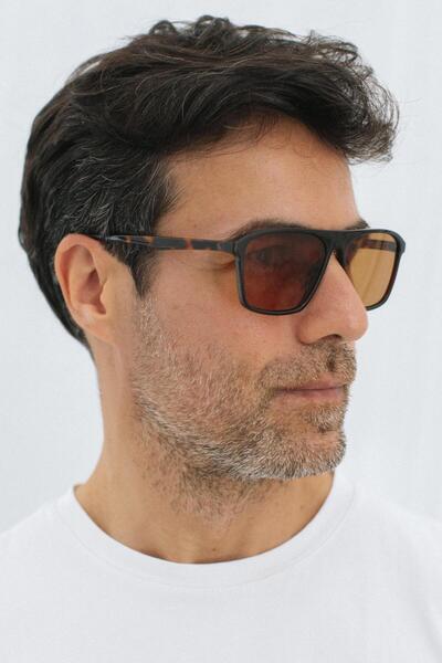 Bilge Karga Jurgen Black Brown Erkek Güneş Gözlüğü