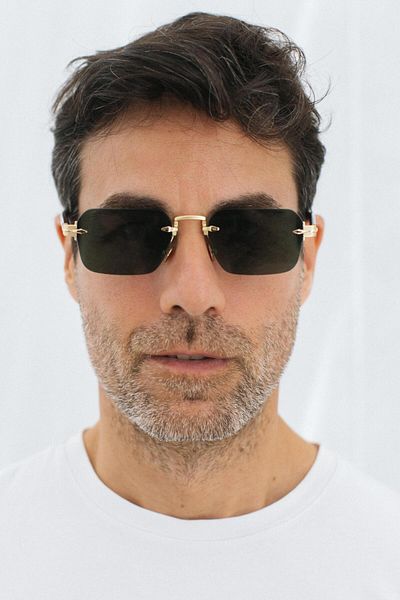 Bilge Karga Guts Gold Black Men's Sunglasses