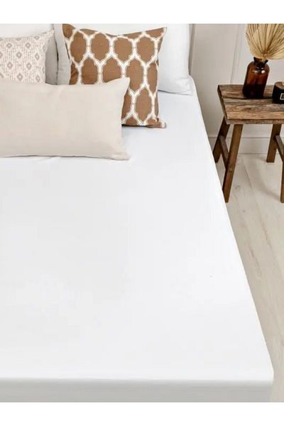 NikAr Home 100% Cotton Fitted Sheet Double