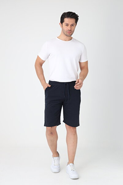 Lukitus 2 Thread Knitted Cotton Men's Shorts 2 Pieces