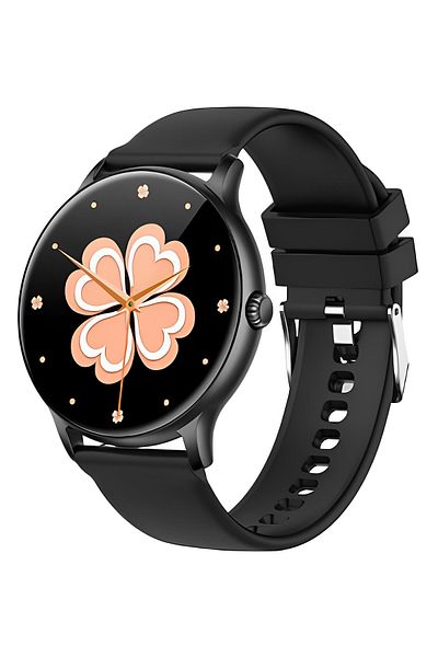 ideal STORE Ceas Smartwatch Tokio Fashion idealSTORE, Ecran Rotund LCD, UltraSlim, Apeluri Bluetooth, Android- i