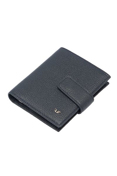 Tergan Navy Blue Leather Men's Wallet 1623X86