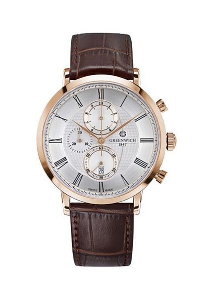 GREENWICH GWQC023123 Ανδρικό Ρολόι Χειρός