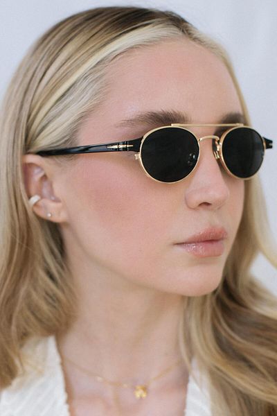 Bilge Karga Denis Gold Black Sunglasses