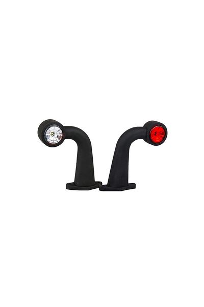ideal STORE idealStore LED Clearance Light SET, With 90 Elbow Arm, PREMIUM Quality, Voltage 12-36V, Steel Arm