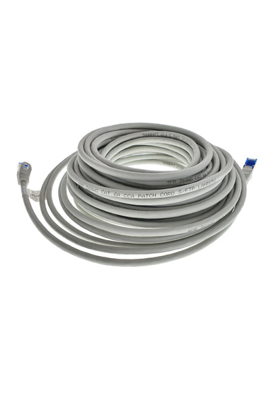 Lanberg Cablul de Rețea S/FTP RJ45, Cat 6A, 15m, Gri, Lanberg