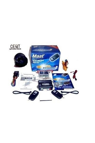 ideal STORE idealSTORE Car Alarm with 2 Remote Controls, Signaling Off, Emergency Disarming, Baby-Protect