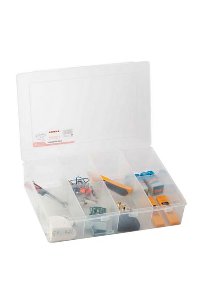 Tactix 8-Compartment High Quality Multi Utility Tool Storage Box