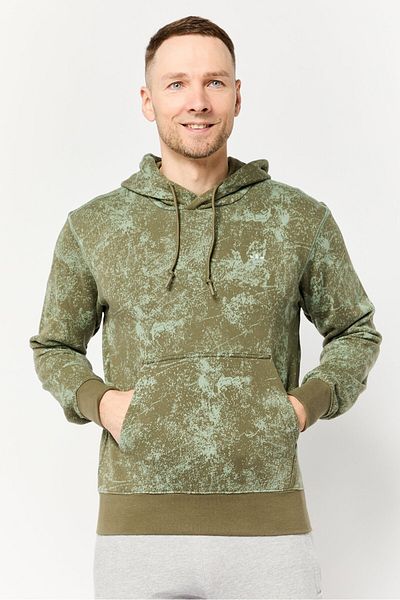 adidas Men Sportswear Fit Long Sleeve Outdoor Hoodie, Multicolor