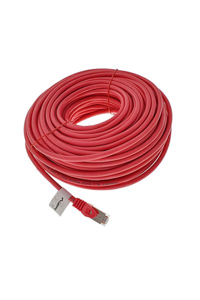 Lanberg Cablu Rețea FTP Lanberg Cat 6 30m, 2xRJ45, Roșu