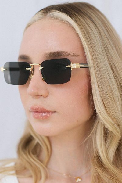 Bilge Karga Guts Gold Black Sunglasses