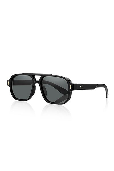Kinary New Pilot Style Unisex Sunglasses with Uv400 Protection Black Model 1086