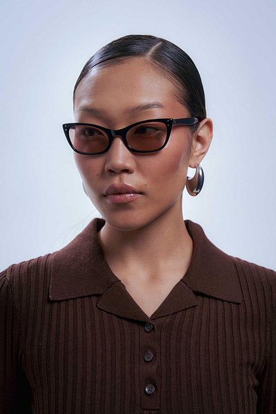Bilge Karga Mavri Black Brown Sunglasses
