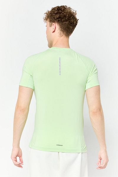 adidas Men Sportswear Fit Short Sleeve Training T-Shirt, Mint Green