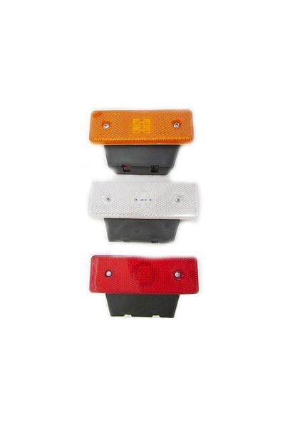 ideal STORE Side Lamp With 4 SMD LED idealStore, Voltage 12V, Red Color, Without Mounting Bracket