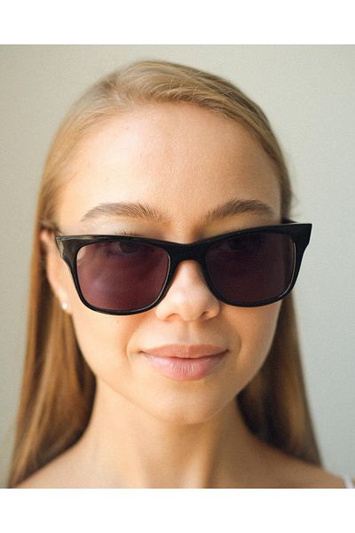 Bilge Karga Swan Black Black Sunglasses