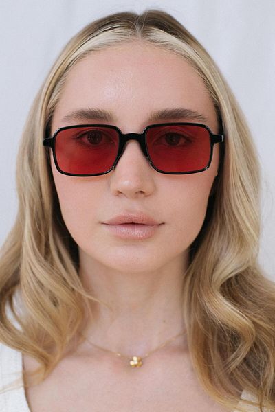 Bilge Karga Samu Black Red Sunglasses