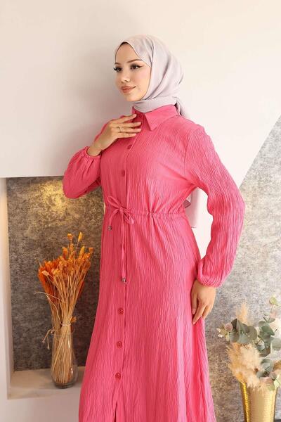 MİSSKAYLE Μακρύ Σετ Φούξια με λεπτομέρεια σχισμής