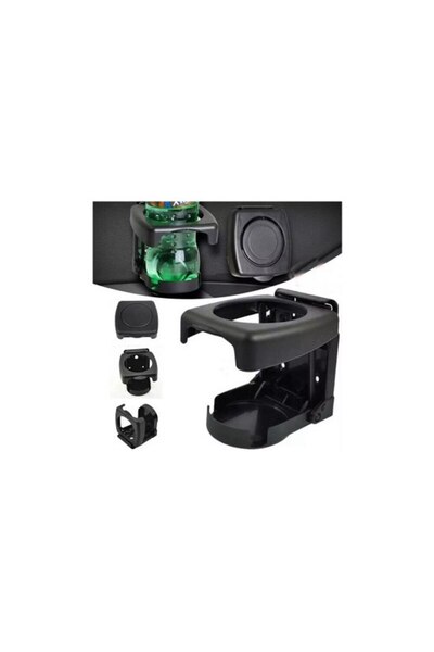 ideal STORE Suport Auto Univesal pentru Pahar idealSTORE cu Functie Retractabila, Usor de instalat si utilizat