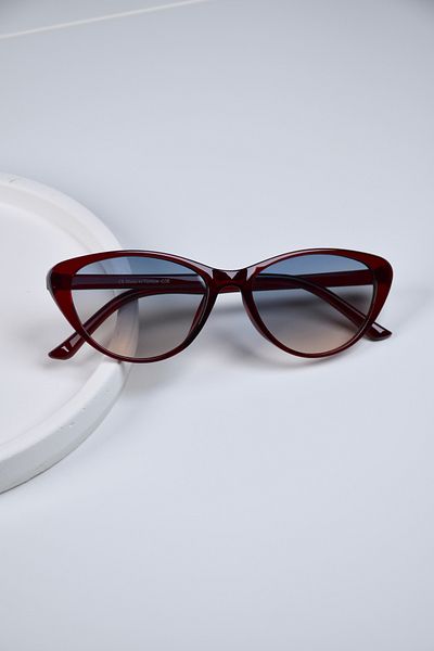 LOOKUP NEW Unisex Women Men Uv400 Protected 50 Ekartman Glass Change Bone Cat Eye Sunglasses