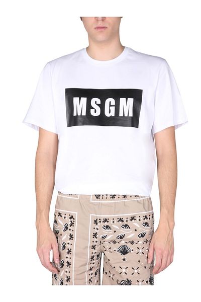 MSGM Tricou cu logo-ul în cutie