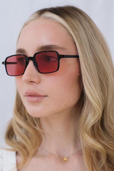 Bilge Karga Samu Black Red Sunglasses