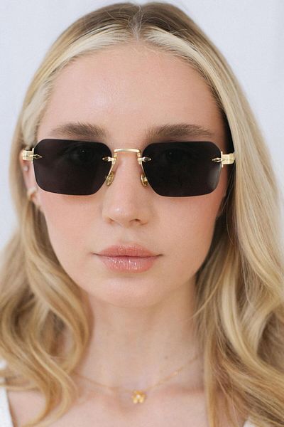 Bilge Karga Guts Gold Black Sunglasses