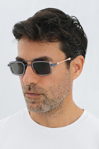 Bilge Karga Sion Navy Gold Black Erkek Güneş Gözlüğü