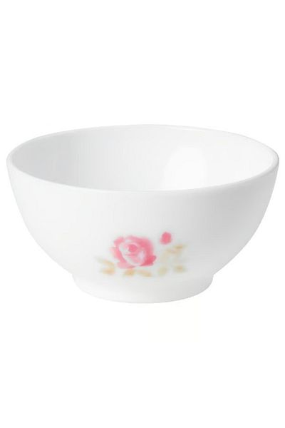 rexa Stylish Floral Print Ceramic Bowl – 6-CM Decorative Dining Bowl