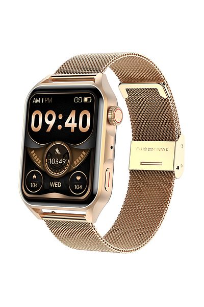ideal STORE Smartwatch Watch Oro Collection IdealStore, 1.78 inch Touch Screen, Blueto Call and Message Receiving