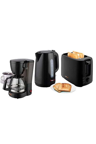 COLİN Colin Breakfast Set Toaster + Electric Kettle + Coffee Maker